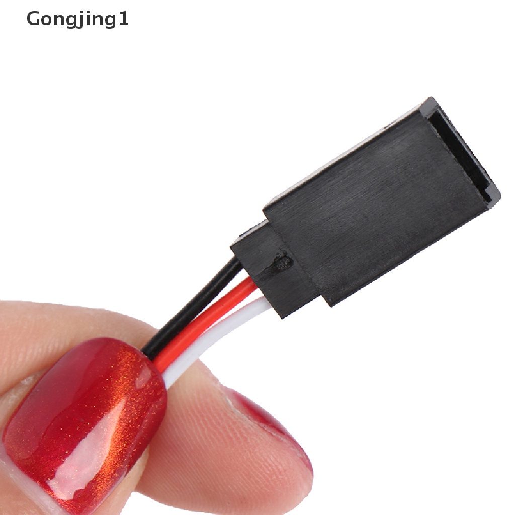 Gongjing1 10Pcs Kabel Extension Servo 30cm Untuk RC Futaba JR Male Ke Female