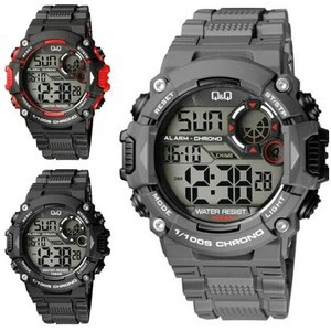 JAM TANGAN ARMY QQ M146 JAM QNQ M 146 JAM PRIA DIGITAL Q&Q M146 ORI