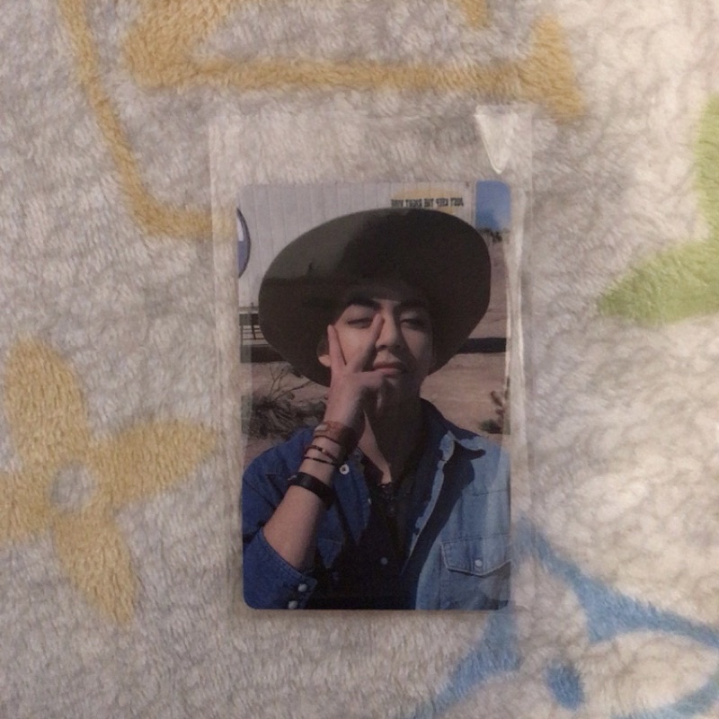 Photocard Lucky Draw Taehyung / V BTS album butter m2u ver