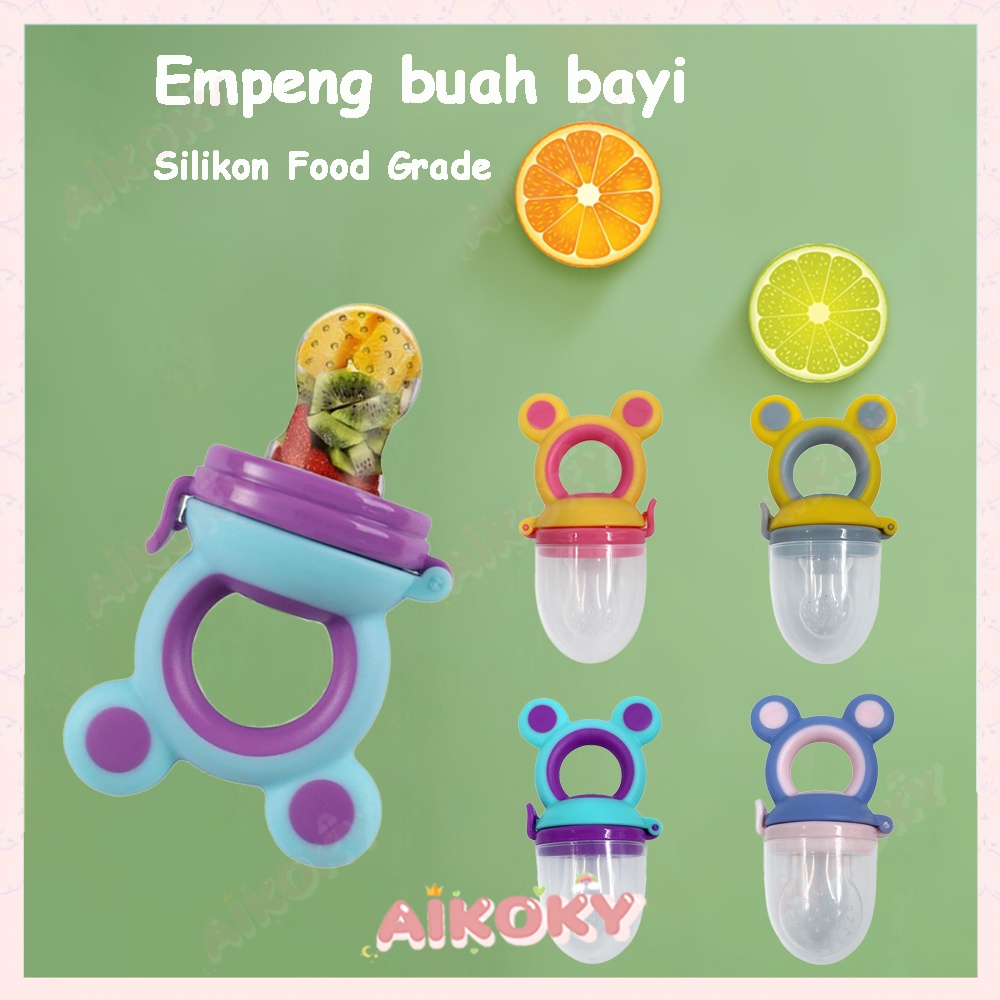 AIKOKY Dot buah bayi /empeng buah untuk bayi 6 bulan