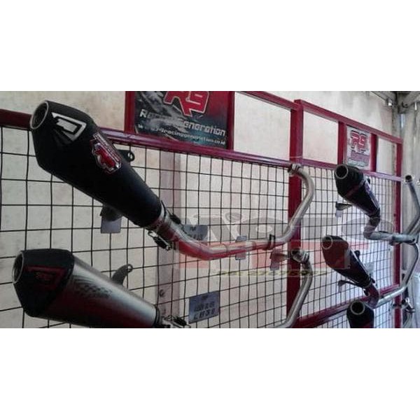 Hot Knalpot R9 Assen Honda Tiger Full System - Knalpot R9 Asen Assenn