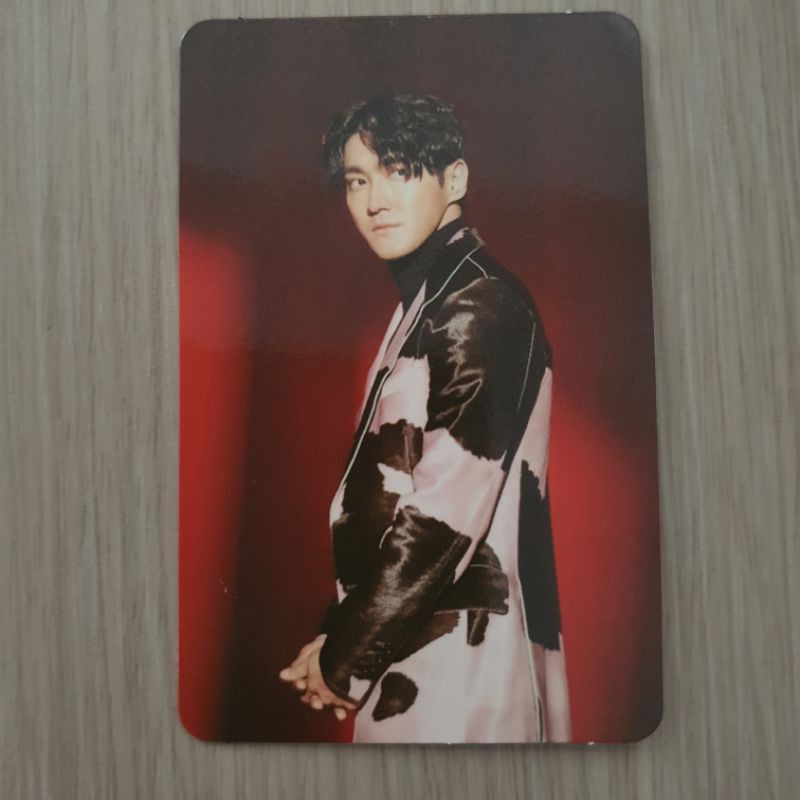 Photocard Siwon Superjunior Official dari Album Timeless
