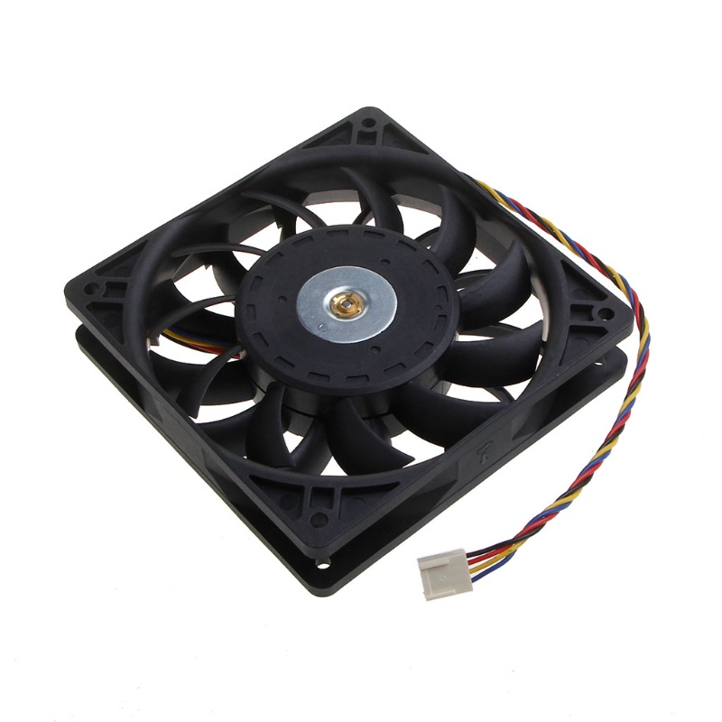 Bt Kipas CPU Axial Cooler Industrial Fan 4pin Bearing FFB1212SH 12cm Untuk DC 12V