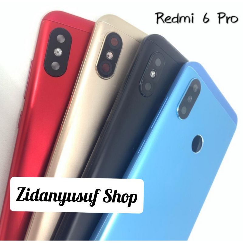 BACKDOOR BACK COVER KESING CASING HOUSING XIAOMI REDMI 6 PRO MIA2 LITE TUTUP BELAKANG ORIGINAL