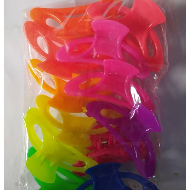 

Jepit salon medium warna pastel isi 12 pcs