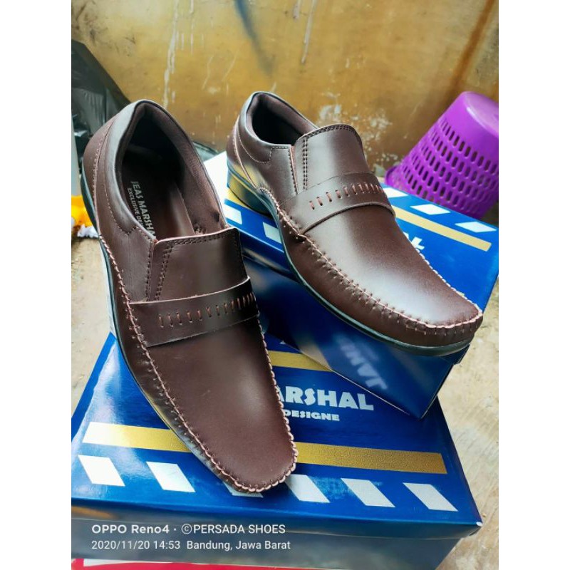 Sepatu Casual Kulit Pria Jeas Marshal  Kr 102 ( Produksi Sendiri )