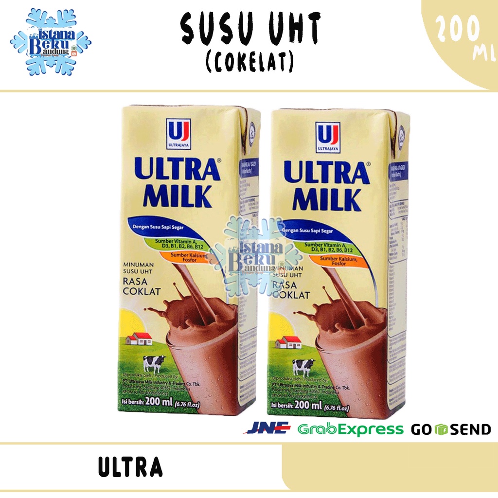 

Ultra milk cokelat 200ml