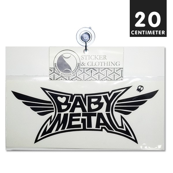 Stiker BabyMetal Cutting Sticker baby metal Waterproof Decal untuk aksesoris Motor Mobil