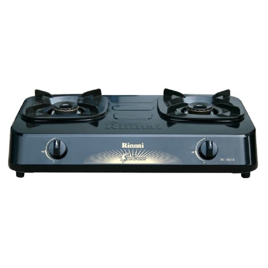 Kompor Gas Rinnai 2 Tungku RI302S / RI-302 S / RI 302 s Teflon Sun Burner