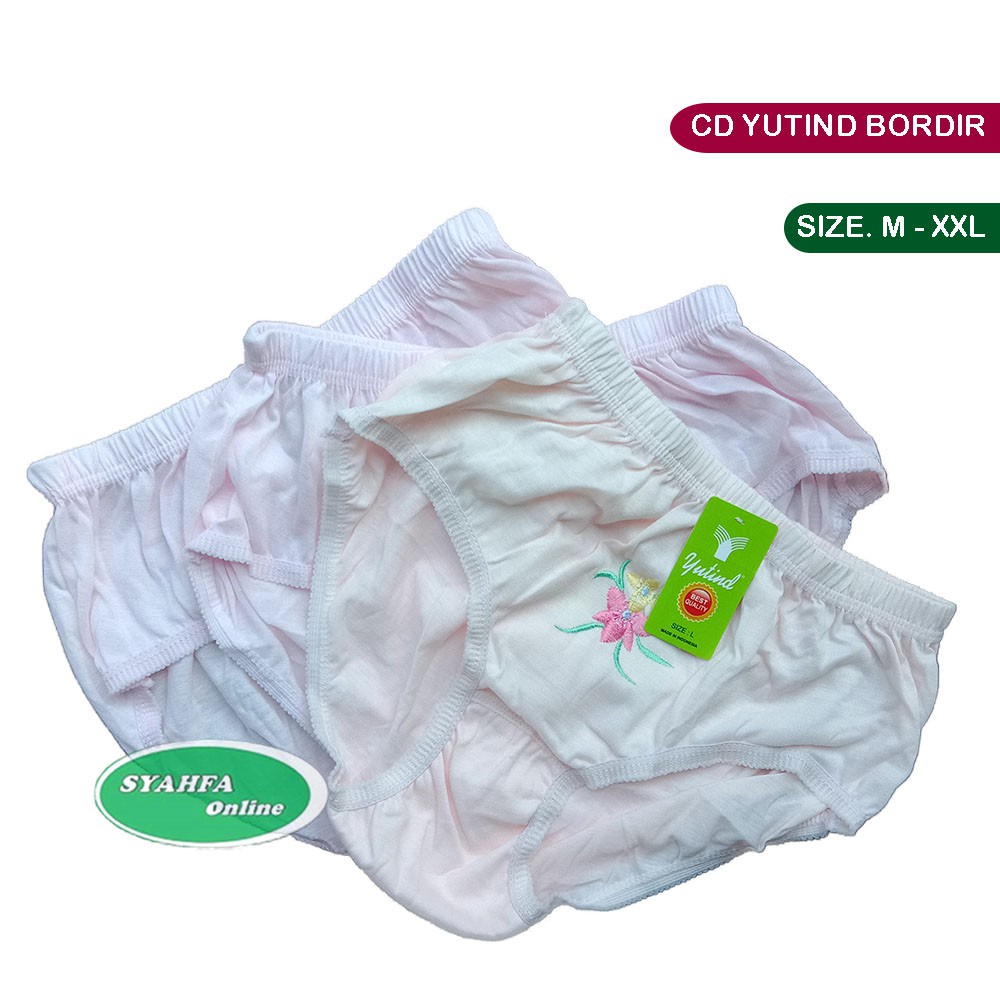 12 pc CD YUTIND BORDIR SABLON Celana dalam wanita 12 pc CD YUTIND BORDIR SABLON Celana dalam wanita