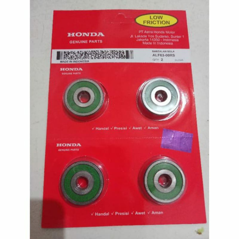 Bearing Laher Roda Depan 6300 mio , mio m3 , s , z , mio j jupiter z , vega r , jupiter mx semua mat