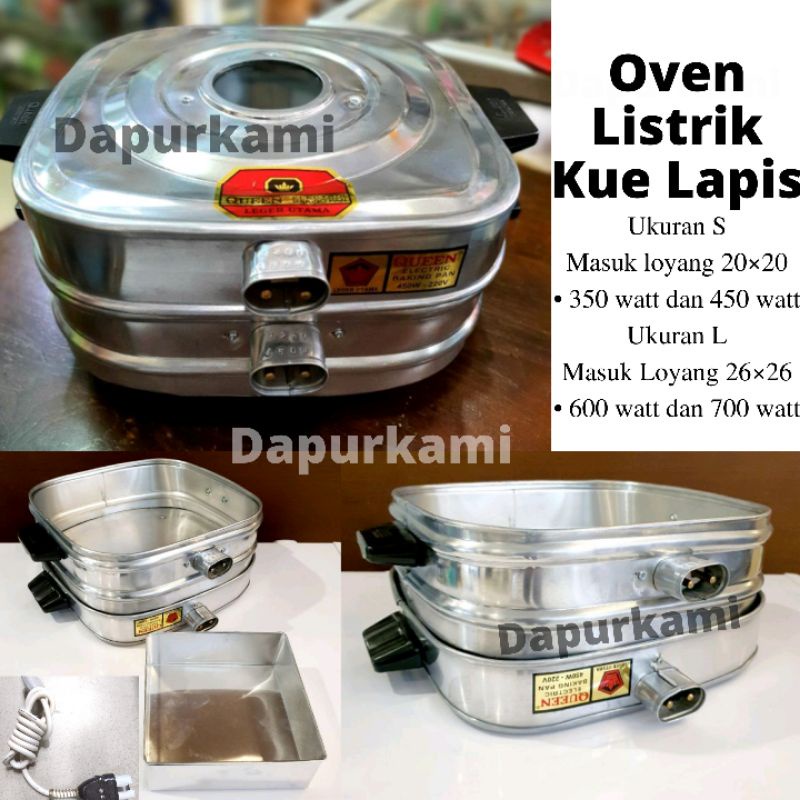 Oven Lapis Queen / Bakingpan Queen Electric / Oven listrik Queen Besar