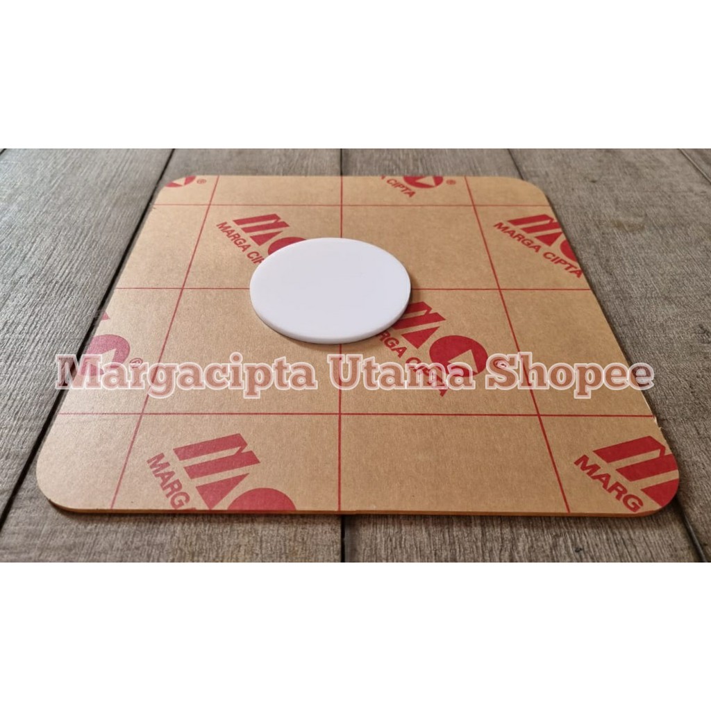 PREMIUM Acrylic Putih Susu 2mm 3mm 5mm Bulat - Lingkaran - Diameter Laser Cutting Custom
