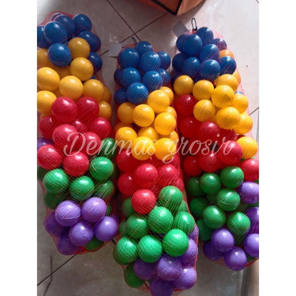 (COD)MANDI BOLA ANAK/BOLA PLASTIK 100pcs dan 50Pcs