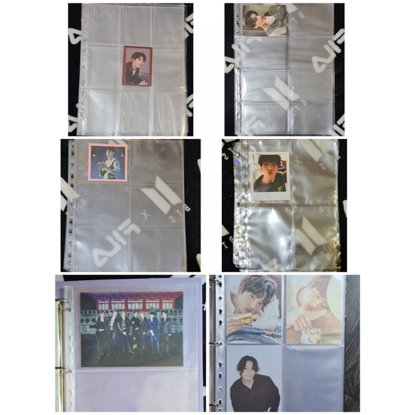 

Sleeve Binder Photocard Ultra pro/Bantex/Bambi A4 2/3 RING
