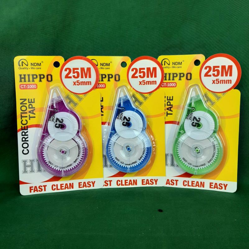 

Correction Tape/ Pita Koreksi NDM CT-1000 25M