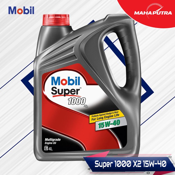 Mobil Super 1000 X2 15W-40 (4L) Oli Mesin