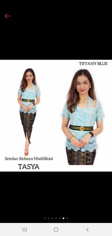 Setelan Kebaya Kutubaru Agatha