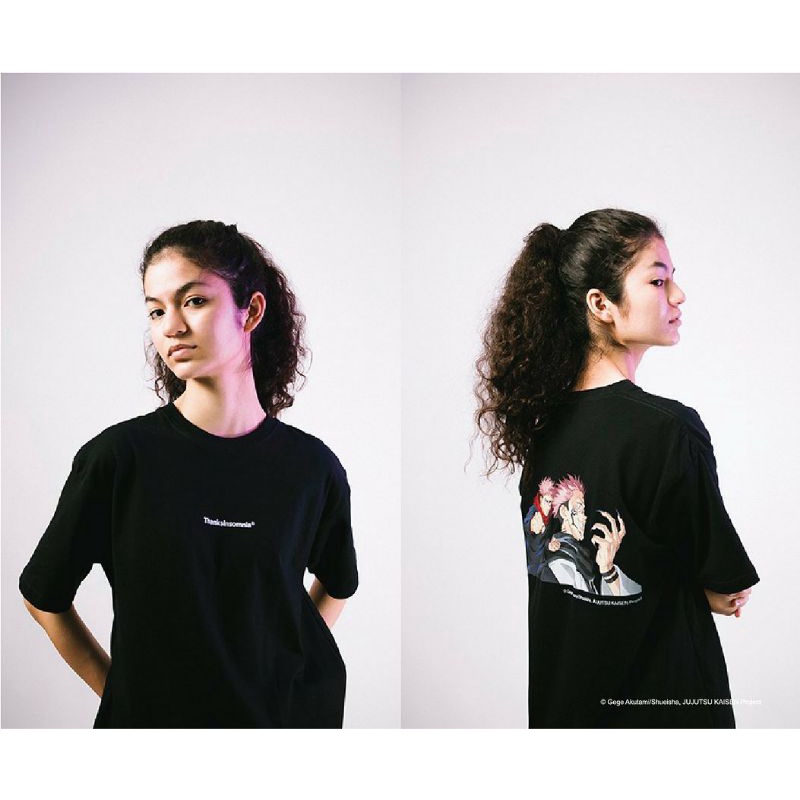 T-shirt Jujutsu Kaisen x Thanksinsomnia "Jujutsu Michele Black"