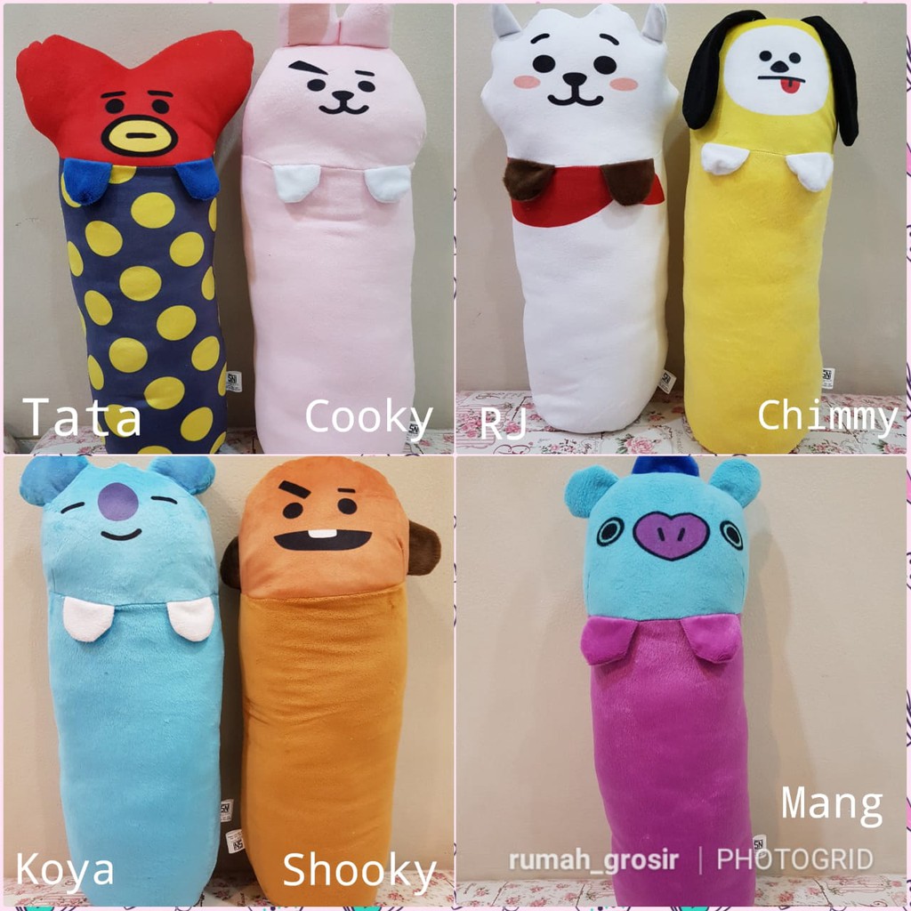 Guling Boneka BT21 BTS Unofficial