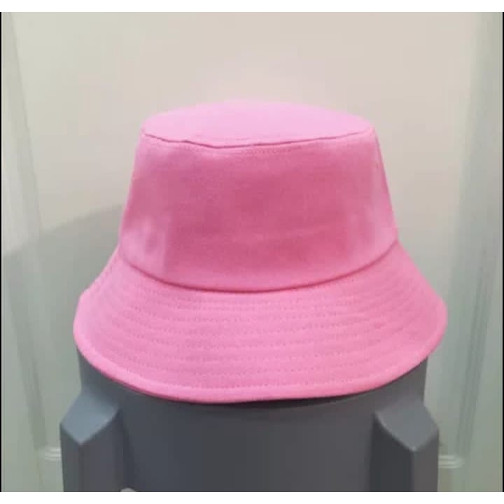 Topi Bucket Hat Polos Bucket Kore Bucket Polos Bolak Blaik