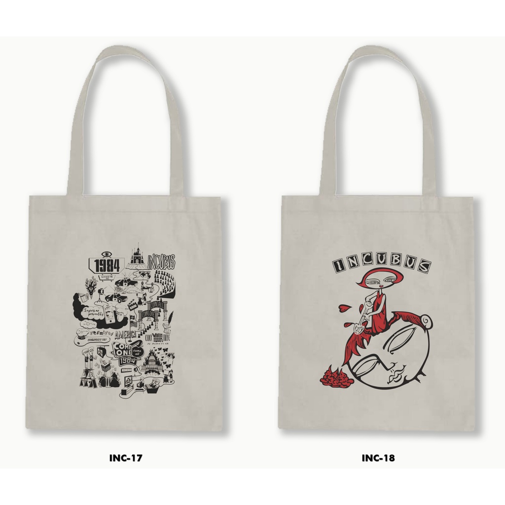 TOTE BAG BLACU - INCUBUS 01