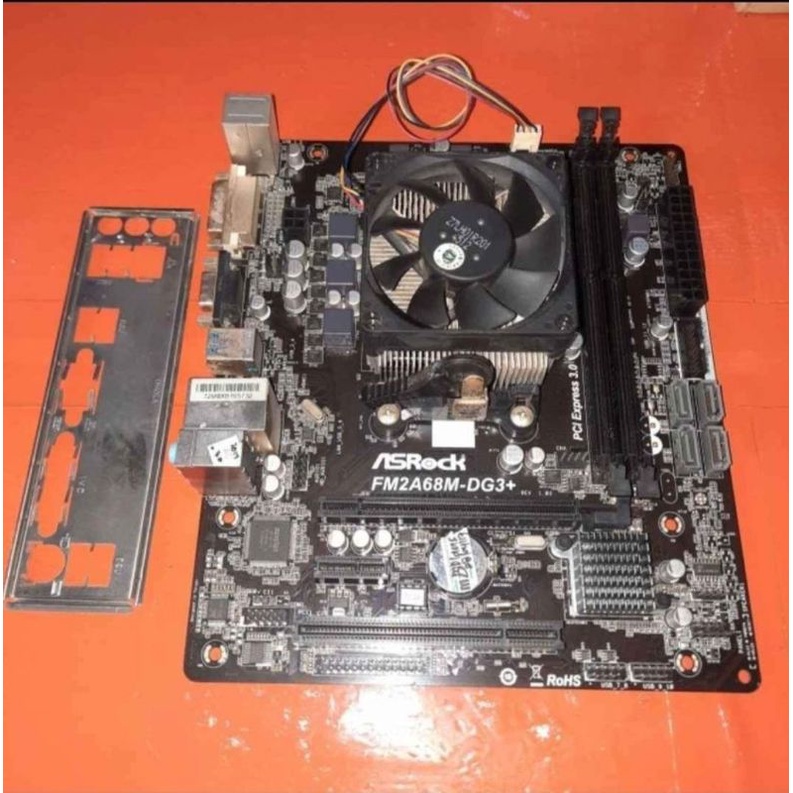 Mobo | Motherboard | AMD Asrock FM2A68M-DG3+ |