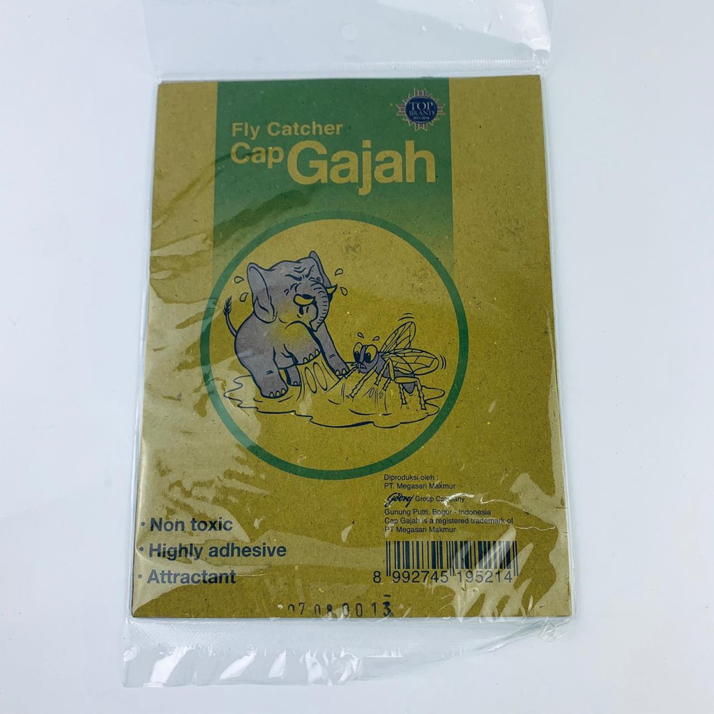 Lem lalat kertas / Lem lalat cap gajah / Aroma durian