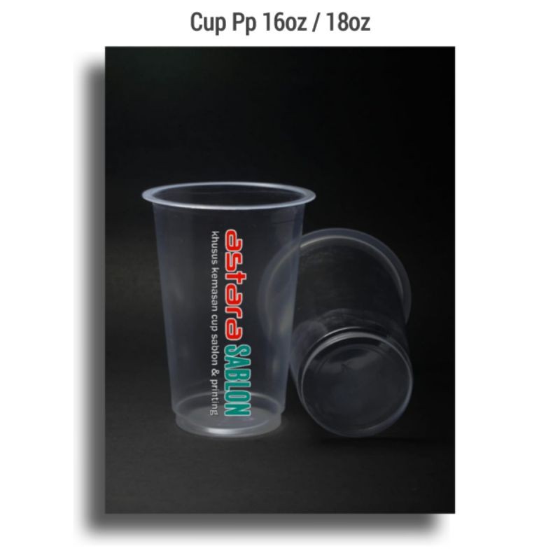 Cup PP 16/18 Oz