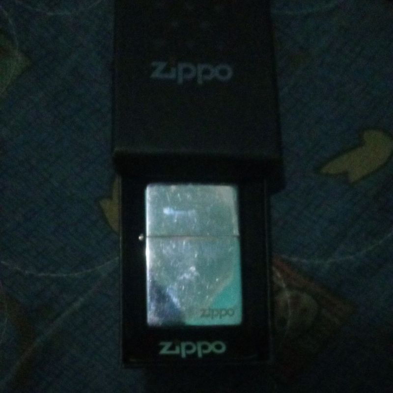 korek zippo+batu zippo+minyak zippo