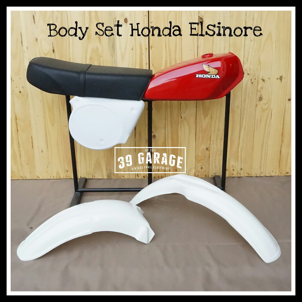 Cover set trail klasik  honda elsinore Body set trail vintage honda elsinore trail tua trail jadul