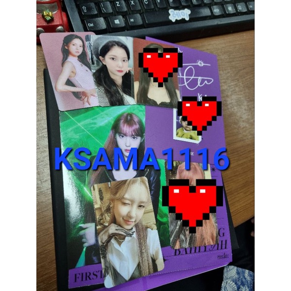 Kep1er Chaehyun Postcard Dayeon Photocard Connect 1