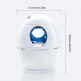 DELIXING Ultrasonic Air Humidifier Diffusers Aromatherapy 800ml - RJS63 - White