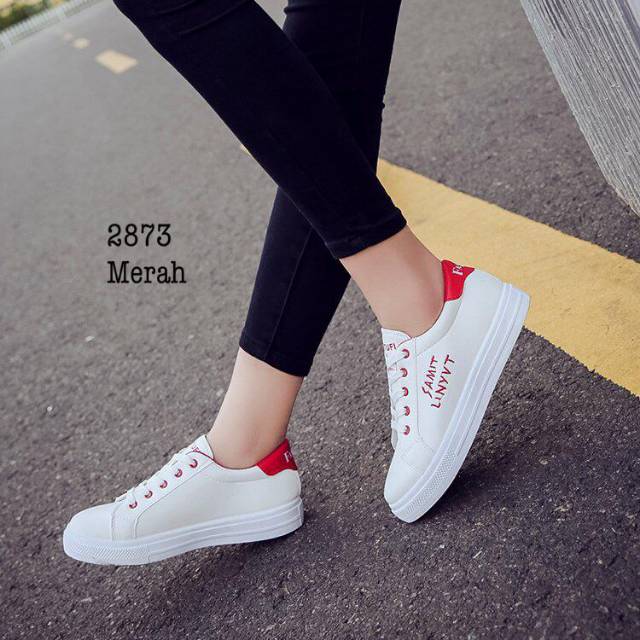 Sepatu Sneaker wanita impor Trendy Korea#2873