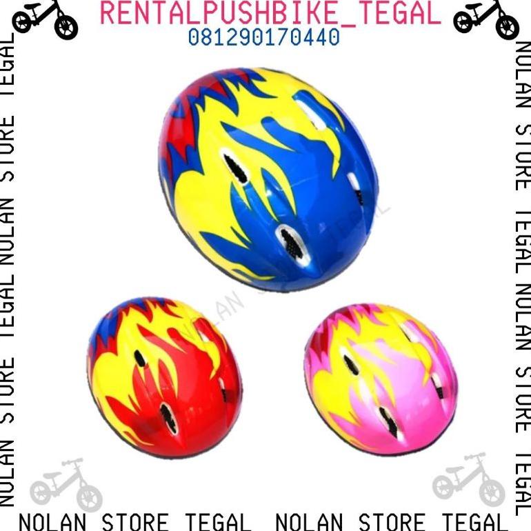 HELM PUSH BIKE / HELM BALANCE BIKE ANAK / HELM SEPEDA ANAK / HELM SEPATU RODA TERLARISS...,,,,,