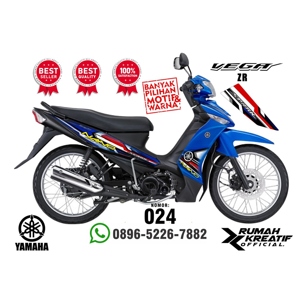 VEGA ZR 2011- striping stiker decal custom variasi