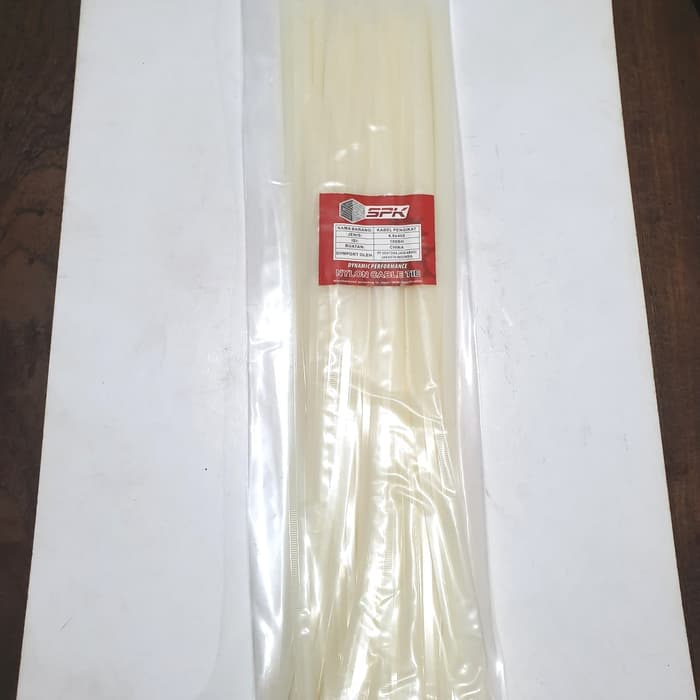 Kabel Tis Kabel Ties Pengikat Kabel 40 cm Bening