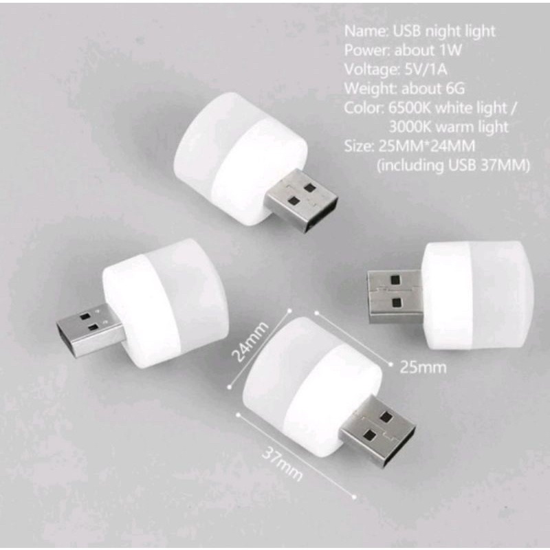 LAMPU LED USB MINI / LAMPU MINI LED USB PORTABLE KECIL / LAMPU BACA LAMPU TIDUR  LAMPU TRAVEL / MINI LIGHT USB