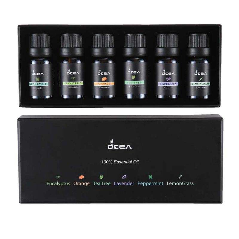 Essential Oil Essensial Minyak Aromaterapi Aromatherapy Humidifier Aroma Diffuser Esential 6PCS