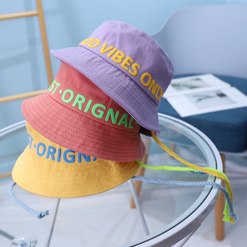 Topi Bucket Anak 2 - 4 tahun Topi Fashion Anak Import VIBES original Import