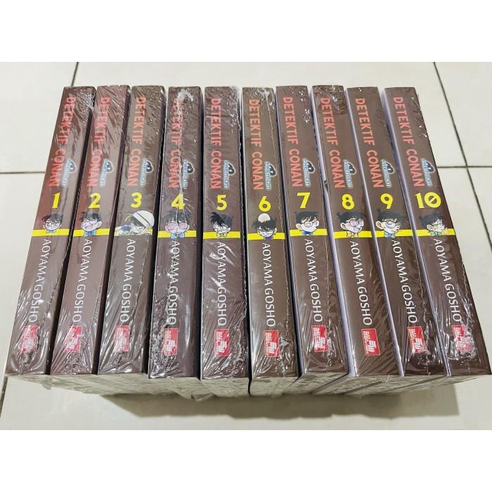 Komik Paket Buku Komik Detektif Conan Premium Set