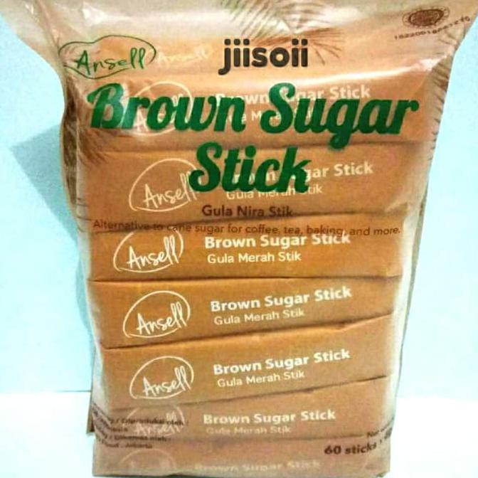 

Hot Item Ansell Brown Sugar Stick / Gula Merah Stick 60*8Gr *