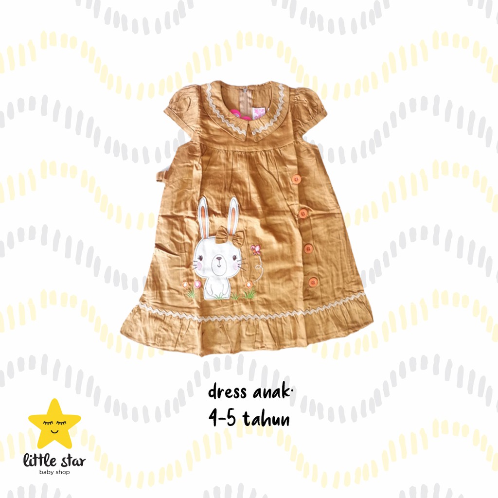 Nikita Dress Bayi Anak Perempuan | Pakaian Anak Cewek