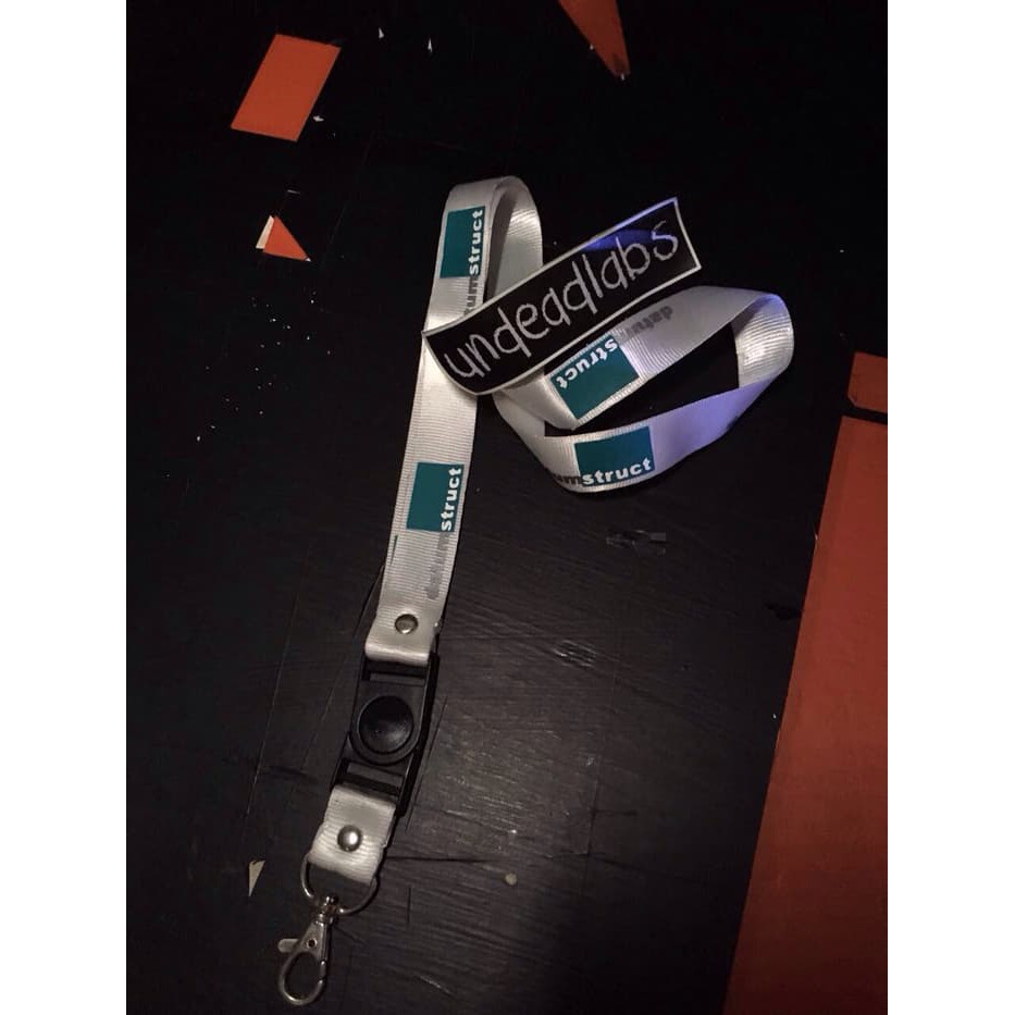 

Unik custom lanyard / tali id satuan (stoper) Berkualitas