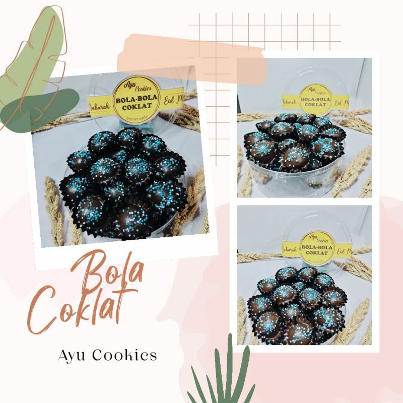 

kue kering bola coklat