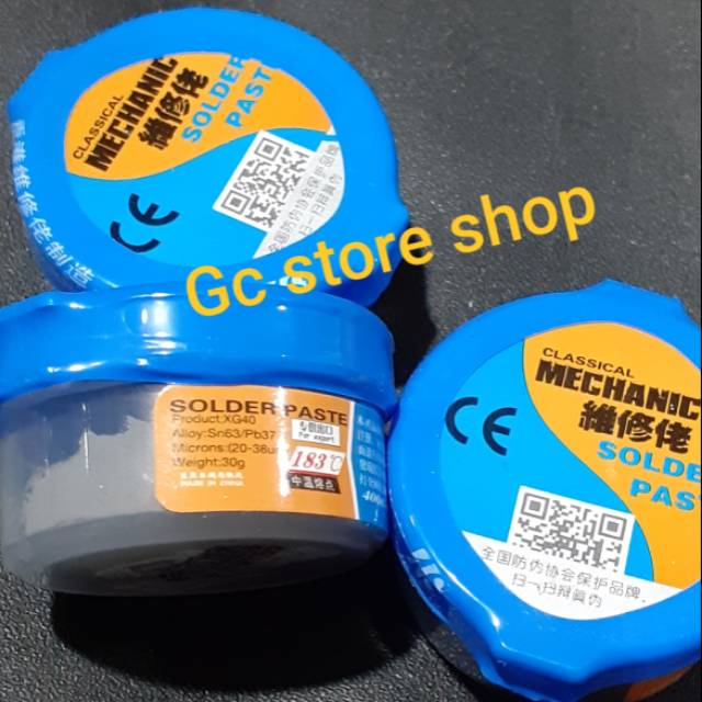 Timah Cair Mechanic XG40 30gr