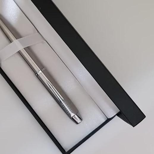 

♛ Pen Metal Promosi Model Parker TW Sonnet Stainless CT ✴