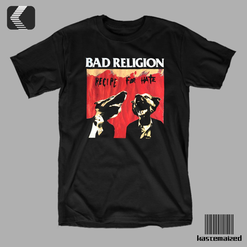 Kaos Band BAD RELIGION - RECIPE FOR HATE