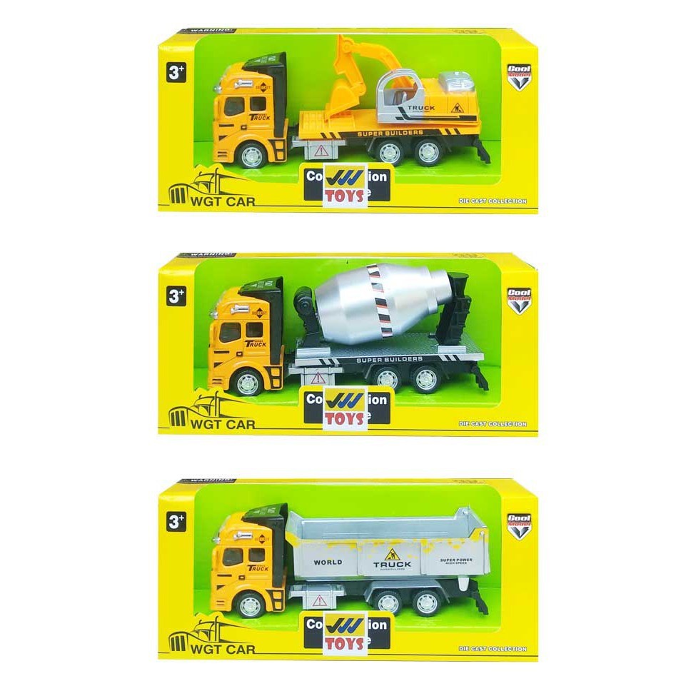 Mainan Anak Mobil Truck Construction Vehicle - 2211 Untuk 3+