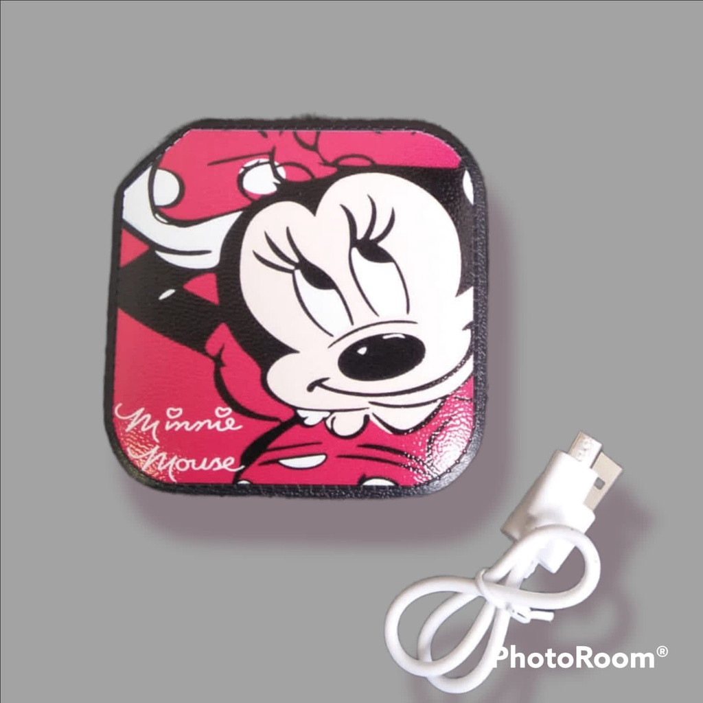 [MINNIE RED]NEW POWERBANK MOTIF 10000MAH MOTIF KARAKTER KARTUN